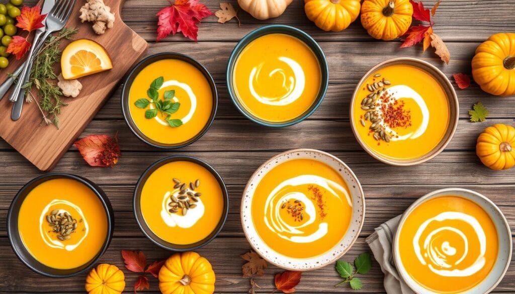 Butternut Squash Soup Variations