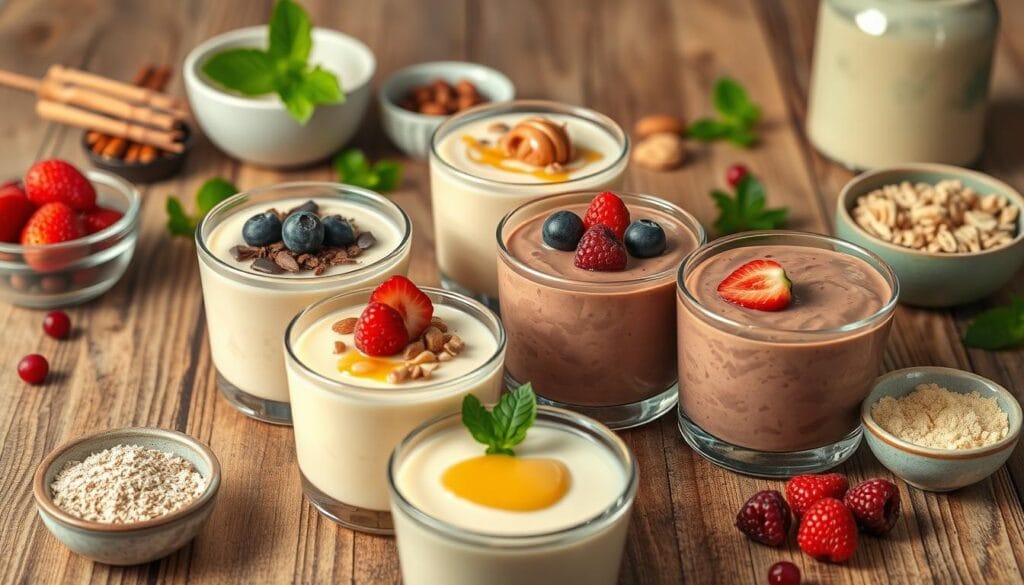 High Protein Puddings