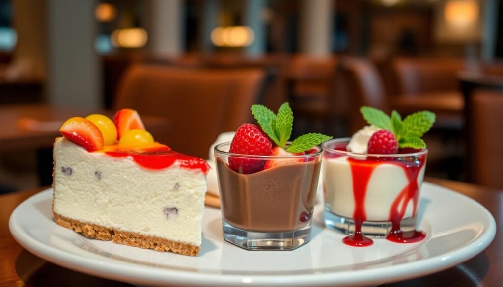 Low Calorie Desserts at Cheesecake Factory