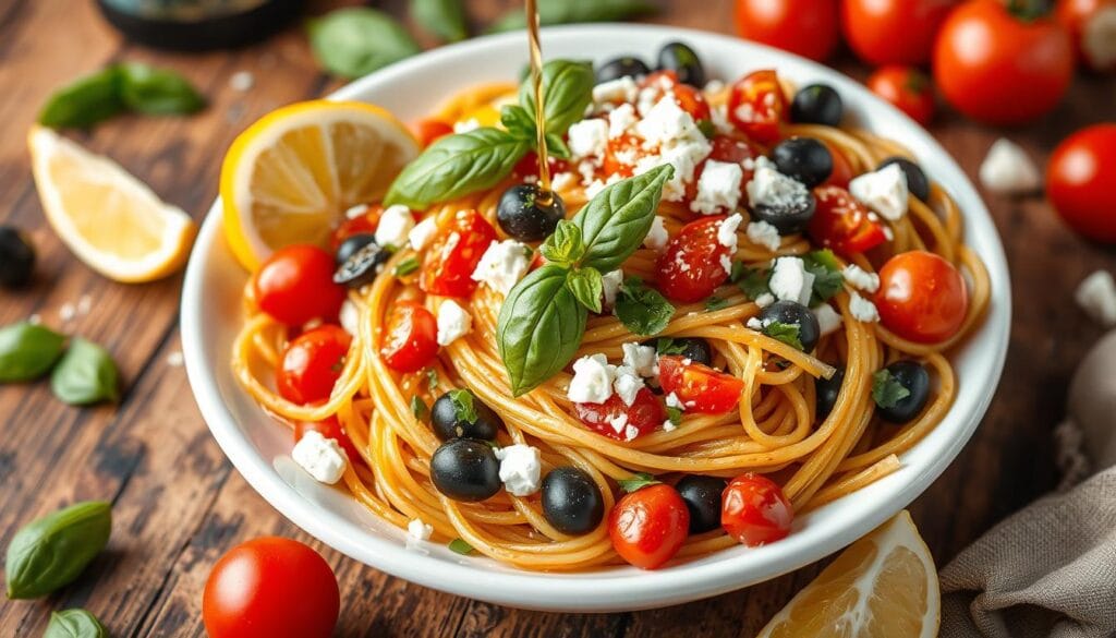 Mediterranean Pasta Dish