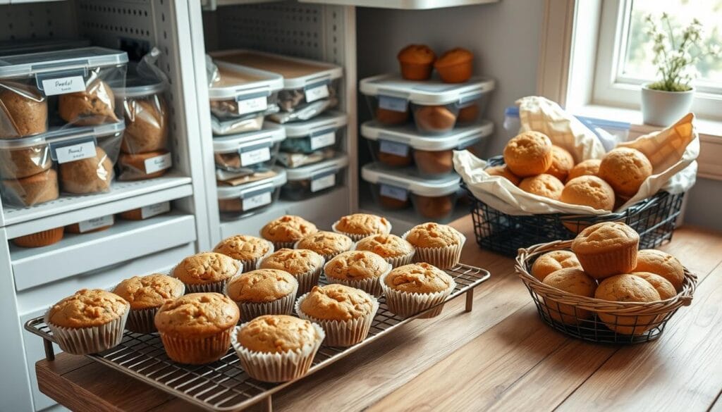 Muffin Storage and Freezing Techniques