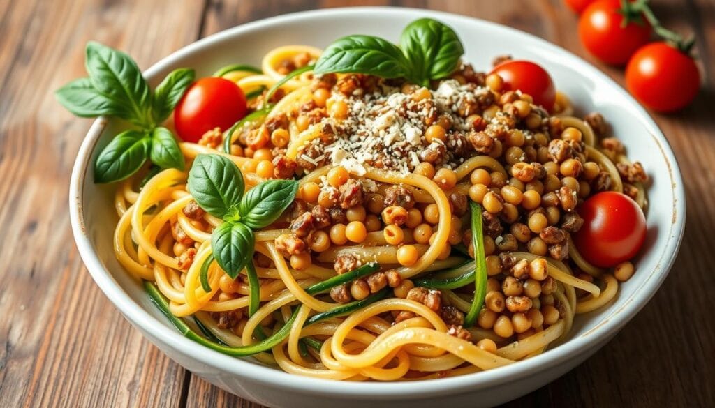 Vegetarian High Protein Pasta Alternatives