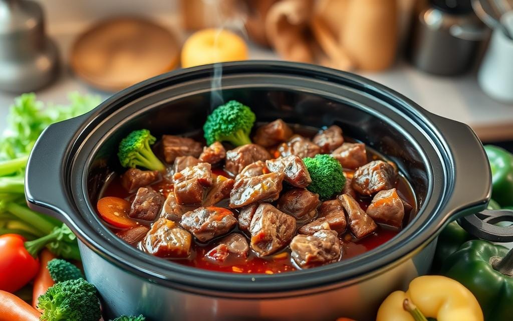 beef and broccoli slow cooker recipe