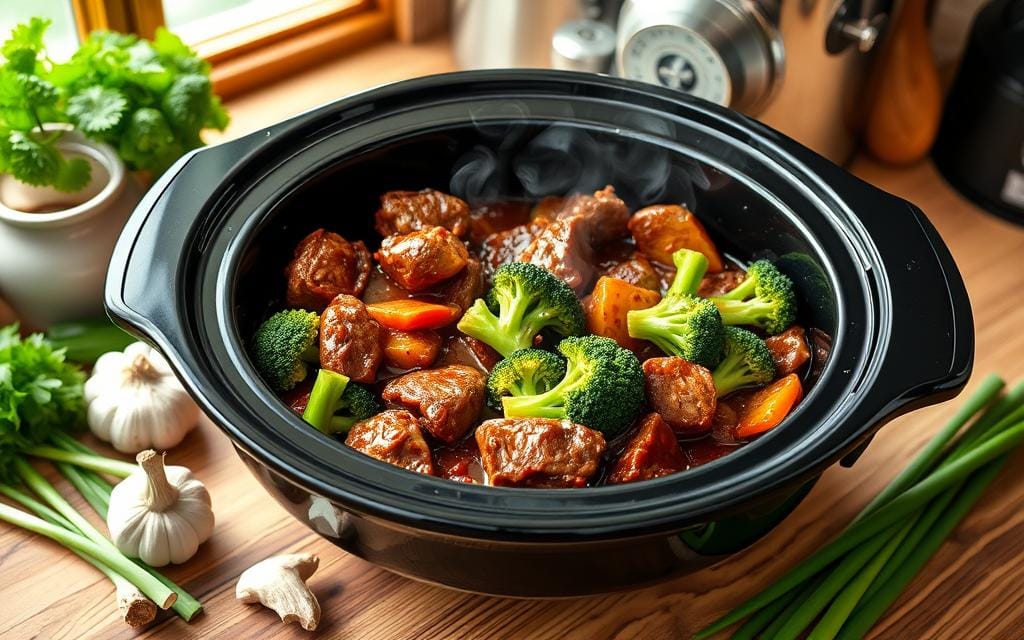 crockpot beef and broccoli keto-friendly