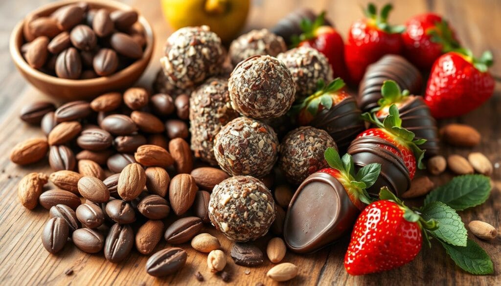 healthy dark chocolate snacks