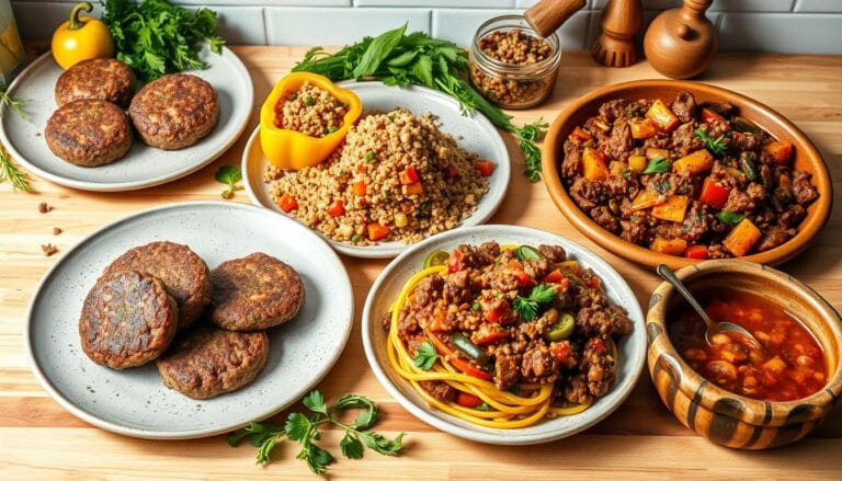 high protein ground beef recipes