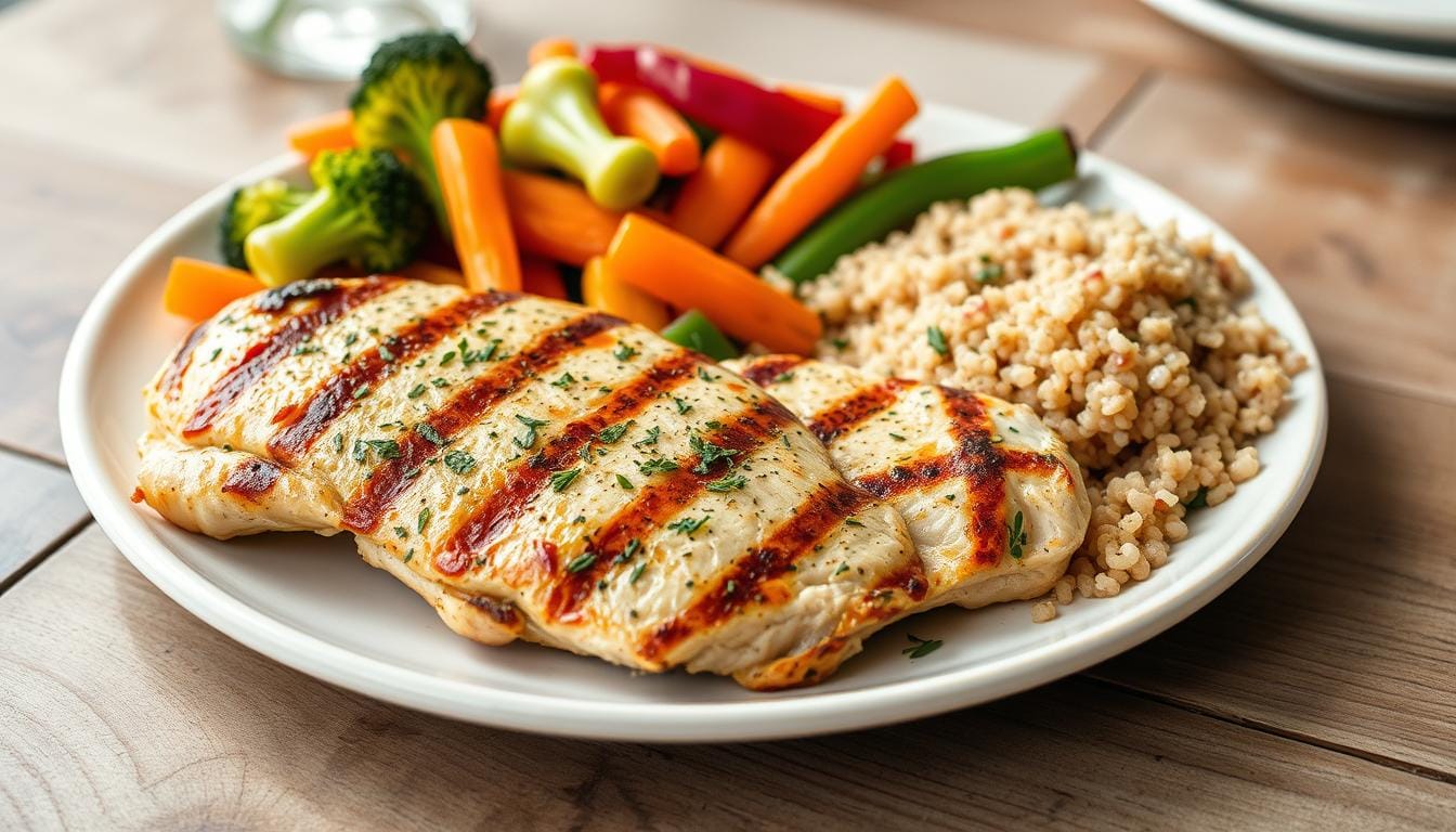 high protein low calorie meals with chicken