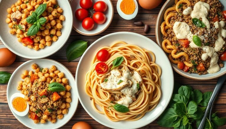 high protein pasta recipes