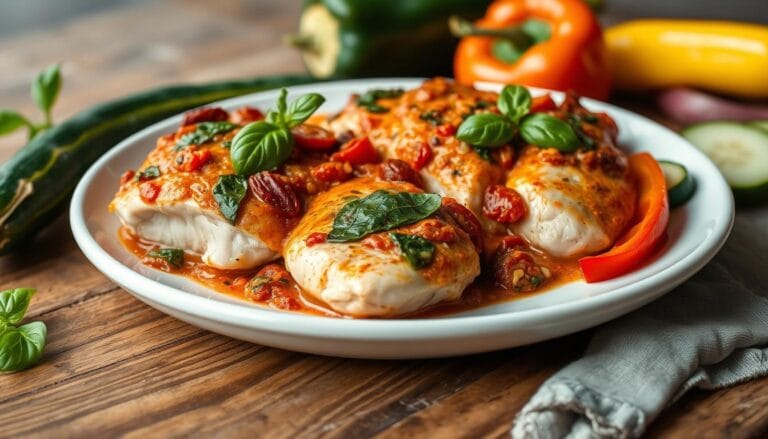 keto creamy tuscan chicken