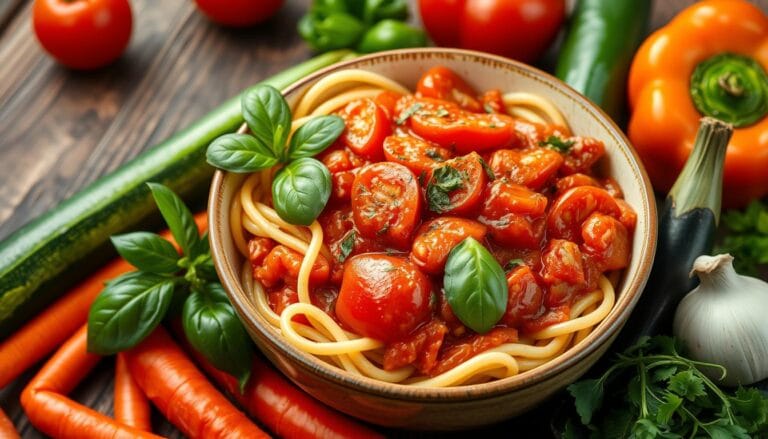 low calorie pasta sauce